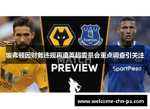 埃弗顿因财务违规再遭英超委员会重点调查引关注 埃弗顿因财务违规再遭英超委员会重点调查引关注
